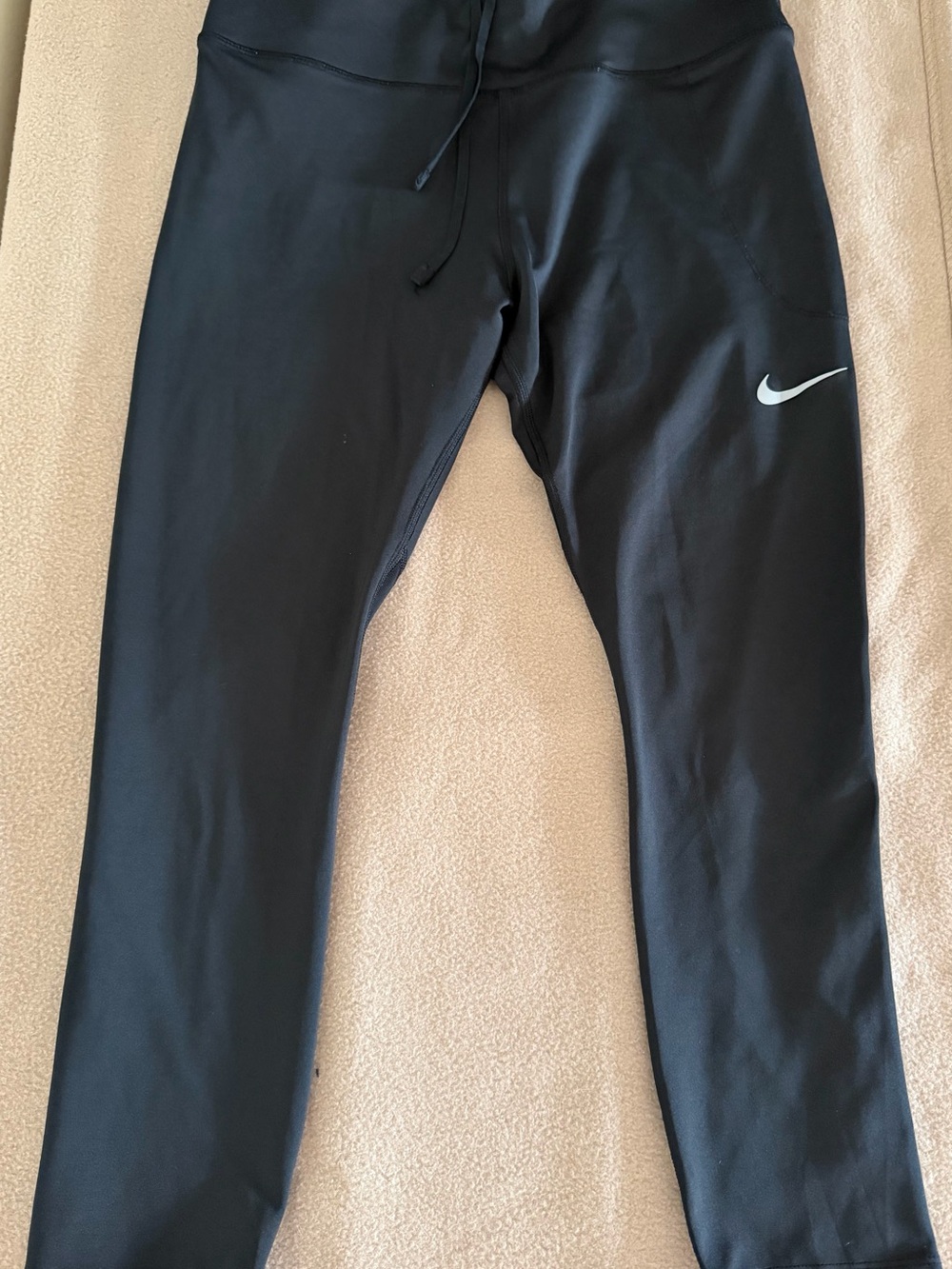 Nike Black Women’s Athletic Jogger Pants with Swoosh
